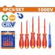 WADFOW 6PCS VDE INSULATED SCREWDRIVER SET WSS7406