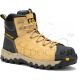 CATERPILLAR THRESHOLD REBOUND ZIP WATERPROOF COMPOSITE WORK BOOT P726004 HONEY RESET