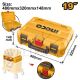 INGCO 19" STACKABLE TOOL BOX 480X320X148MM PBXS102