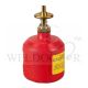JUSTRITE 0.24L POLYETHYLENE DISPENSER CAN - 14004 (RED)