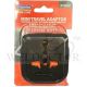MORRIES MS3106 TRAVEL ADAPTOR (BS 3PIN PLUG) (BLACK)