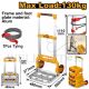 INGCO FOLDABLE HAND TRUCK LOAD 130KG 1100X558X506MM HHWB61201