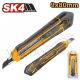 INGCO SNAP OFF BLADE AUTO LOCK KNIFE 9MM HKNS110925