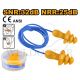 INGCO 3 LAYERS DESIGN EN 352-2:2020 AND ANSI 3.19-1974 EAR PLUG, HEP3225