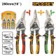 INGCO 3PCS AVIATION SNIP SET 10" 250MMM HTSNK0110