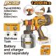 INGCO 20V LI-ION CORDLESS SPRAY GUN 800ML SS TANK CSGLI20041 (BARE UNIT)