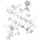 MAKITA DTW251 CORDLESS IMPACT WRENCH SPARE PARTS