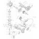 MAKITA GA011G 100MM CORDLESS ANGLE GRINDER SPARE PARTS