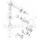 MAKITA GA037G 180MM CORDLESS ANGLE GRINDER SPARE PARTS