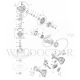 MAKITA GA038G 230MM CORDLESS ANGLE GRINDER SPARE PARTS