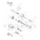 MAKITA GS5000 125MM STRAIGHT GRINDER SPARE PARTS