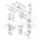 MAKITA HR4003C 40MM ROTARY HAMMER SPARE PARTS