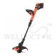 BLACK AND DECKER 18V STRING TRIMMER WITH BLADE LINE HEADS BCBT1820D1-B1