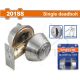 WADFOW SINGLE CYCLINDER DEADBOLT SS WUE1501
