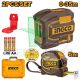 INGCO SELF LEVELLING GREEN BEAM LASER LEVELLER +5MX32MM TAPE+CASE HLL680081