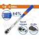 WADFOW 1/4" DR CR.V TORQUE WRENCH LENGTH 240MM 5-25NM WWQ5D02