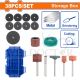 WADFOW 38PCS MINI DRILL SANDING & GRINDING SET 1/8" SHANK WRR5038