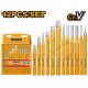 INGCO 12PCS COLD CHISEL & PIN PUNCH SET HKPP8612