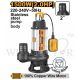 INGCO 2" IND.SEWAGE SUBM PUMP W/FLOAT 2HP HEAD 14.5M FLOW 350L/M SPDB150068