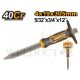 INGCO 40CR. CONCRETE POINTED CHISEL W/GUARD 12" 305X19X4MM HCC830419