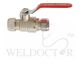 SHOWY 15X15MM HD LONG HANDLE C/C MINI BALL VALVE-5133