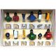MAKITA ROUTER BIT SET 12PC (1/4" SHANK) A91051