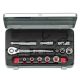 KTC 12PCS 3/8" DR 6PT METRIC SOCKET SET TB308