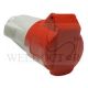IP44 CEE SAFETY SOCKET 16A 5PINS