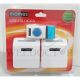 MORRIES WIRELESS DOORBELL (DOUBLE)BS PLUG TYPE MS B288-2