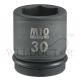M10 3/4" DR 6PT IMPACT SOCKET (METRIC)