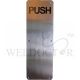 TTAS SS PUSH PLATE ZSB-SH