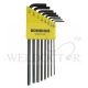 BONDHUS HEX KEY SET L WRENCH (HLX8) BLACK 8PCS 12132