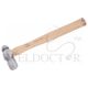 M10 BALL PEIN HAMMER WITH WOOD HANDLE