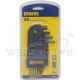 IRWIN 10PC 1.5~10MM L SHORT HEXA KEY SET [T9097000]