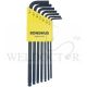 BONDHUS BALLPOINT HEX KEY SET (BK)-10945 BLX7