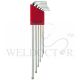 BONDHUS BALLPOINT HEX KEY SET (CP)-17046 1.5 2 2.5 3 4 5MM
