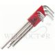 BONDHUS HEX KEY 9PCS/SET CHROME -17199 HLX9MB