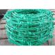PVC GREEN COATED BARB WIRE 250FT/ROLL
