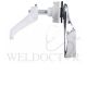 SHOWY LOW LEVEL CISTERN CHROME ALLOY FLUSH HANDLE - 2347