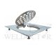 SHOWY SQUARE STAINLESS STEEL GRATING W/STABILIZER 4", 2538NP (2538-502)