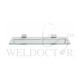 SHOWY 18"X5"X8MM GLASS SHELF 2652-18B (2652-411)