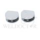 SHOWY ROUND GLASS SHELF C.P SUPPORT BRACKET 2652R (2652-220)