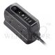 MASTERPLUG 2M SURGE USB COMPACT 4W M.BLACK SRGDU42MB2-MPA