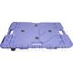 NANSIN SILENTMASTER INTERLOCKING PLATFORM TROLLEY 150KG PD4063E 600X400X120MM