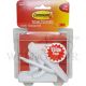 3M COMMAND WHITE MEDIUM HOOKS 6HOOK,12STRIP - 17001VP