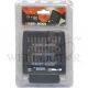 BLACK AND DECKER 31PC SCREWDRIVER BIT KIT IN STAND UP CASE A7122