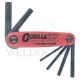 BONDHUS FOLD-UP HEX KEY SET -12587