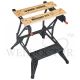 BLACK AND DECKER DUAL HEIGHT WORKBENCH, WORKMATE WM225