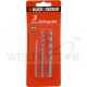 BLACK AND DECKER 3PC MASONRY DRILL BIT SET [4,6,8MM] A8033G