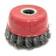 Mikawa Twisted Cup Brush 3"5/8 (Stainless Steel)